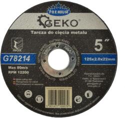 GEKO - Fémvágó Korong - 125 mm