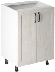 Tempo Alsószekrény, Fehér/Északi Sosna, Royal D60