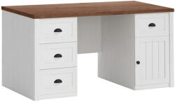 TEMPO KONDELA Számítógépasztal, Andersen Fenyő/Tölgy Lefkas, Provance B1