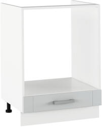 Tempo Alsó Beépített Szekrény, Világosszürke/Fehér, Julia Typ 58