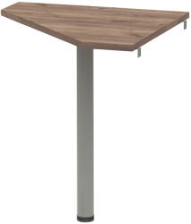 TEMPO KONDELA Pc Sarok Asztal, Kraft Dunkel, Johan 2 New 06