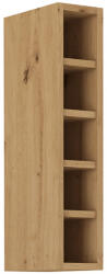 Tempo Felső Nyitott Szekrény, Artisan Tölgy, Monro 15 G-72 Otw