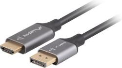 Lanberg Кабел Lanberg display port (M) -> HDMI(M) cable 1.8m, black (CA-DPHD-20CU-0018-BK)