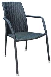 Patio Etienne kerti szék fekete (3253920416063)