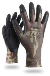 Kapriol Manusi protectie taiere Kapriol EASY GRIP, verde/negru, mas. 10 (KAP-28086) - bricolaj-mag