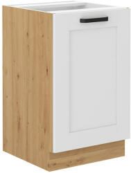 Tempo Mosogató Szekrény, Fehér/Artisan Tölgy, Lula 50 Zl 1F BB