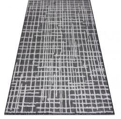 My carpet company kft My Carpet Company Fonott Sizal Sion Vonalak 22144 Lapos Szövött Fekete/Ecru 200x290 cm Szőnyeg