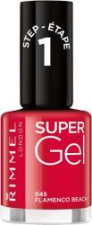 Rimmel Super Gel lac de unghii pentru femei 12 ml 045 Flamenco Beach