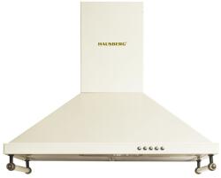 Hausberg HB-1500RST rusztikus, szabadonálló, méret: 60 cm, zajszint: 72 dB, páraelszívó (HB-1500RST) - officedepot