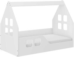  Montessori HÁZIKÓ gyerekágy 140x70cm - ajándék matraccal - balos