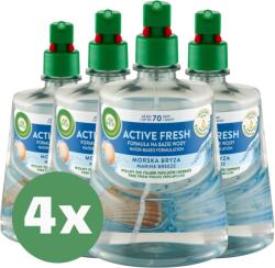 Air Wick 24/7 Active Fresh Tengeri szellő Utántöltő automata légfrissítő készülékhez 4x228ml (5908252010059)