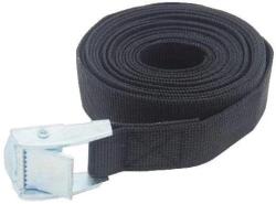 TXR heveder, 25 mm-es fém csattal, fekete (6104)