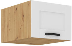 Tempo Felső Szekrény, Fehér/Artisan Tölgy, Lula 50 NaGU-36 1F