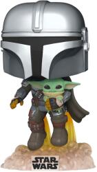 Funko Figurina Funko POP! Television: The Mandalorian - Mando Flying with Jet Pack #402 Figurina