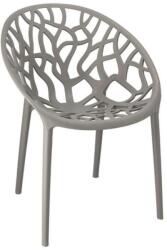 Jumi Terasz/bisztró szék, JUMI, Albero, PP, szürke, 58 x 56 x 80 cm