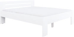 TEMPO KONDELA Ágy, 180x200, Fehér, Basis - fizz