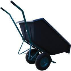 MUTA Talicska műanyag puttonnyal 400L, 2 kerekű