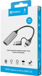 Sandberg HDMI Capture Link USB-C/A-hoz (136-70)