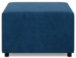 Greensite Zeus Puff, Kordbársony, 70x70, Kék - fizz