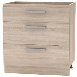 Tempo Alsószekrény 80, Tölgy Sonoma, Nova Plus NOPL-064-0S