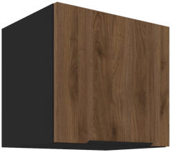 Tempo Felső Szekrény, Okapi Dió/Fekete, Menzo 40 GU-36 1F