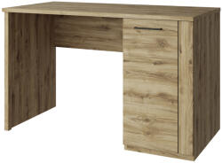 TEMPO KONDELA Számítógépasztal 1D/120, Navarra Tölgy, Dorsi - fizz