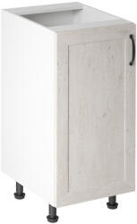 Tempo Alsószekrény, Fehér/Sosna Északi, Balos, Royal D40