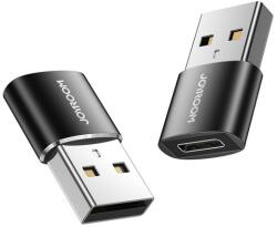 JOYROOM Adaptor JOYROOM 2pcs (mufă Type-C - USB, transfer de date și încărcare, OTG) BLACK S-H152 BLACK (S-H152 BLACK)
