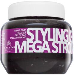 Kallos Styling Gel Mega Strong hajzselé ultra erős fixálásért 275 ml