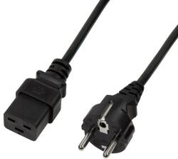 LogiLink Cablu de alimentare, CEE 7/7 (90 ) IEC C19, 1 m (CP151)