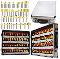  Fa marószerszám készlet, vágó, szerszámkészlet, 100 db (REALB2B-13793)