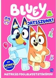 Móra Könyvkiadó Bluey: Játsszunk együtt! - foglalkoztató füzet (9789636038458) - jatekbolt