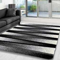 Budapest Carpet Comfort Szürke 4807 Szett, 60x220 és 2 db 60x110 cm Modern Szőnyeg