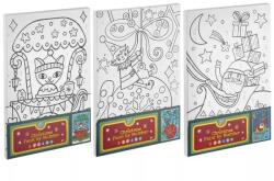 Regio Toys Karácsonyi fess számok szerint - A4, többféle, 6 színnel (96381)