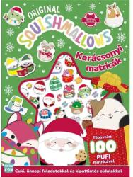 Móra Könyvkiadó Squishmallowes - Karácsonyi matricák (9789636038021) - jatekbolt