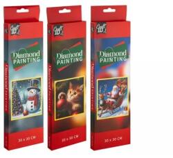 Regio Toys Karácsonyi gyémántfestő - 30 x 30 cm, többféle (96396) - jatekbolt