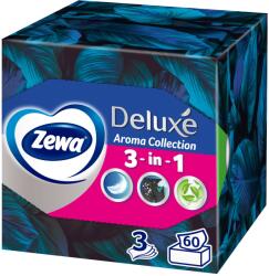Zewa Deluxe 3 rétegű dobozos Papír zsebkendő - Aroma Collection 60db (16648)