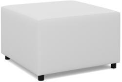 Greensite Panama Puff, Műbőr, 70x70, Fehér