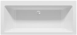 RIHO Rethink Cubic Wall cada dreptunghiulară 180x80 cm alb B160001005 (B160001005)