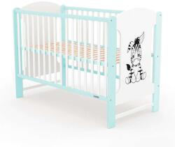 New Baby ELSA Zebra - Kiságy - 120x60 cm