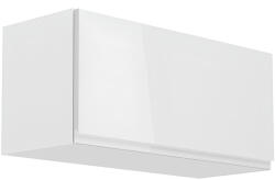 Tempo Felsőszekrény, Fehér/Fehér Extra Magasfényű, Aurora G80K