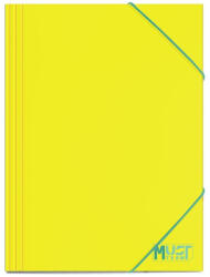Luna Luna: Must Team sárga gumis mappa 25x35cm (000586627)