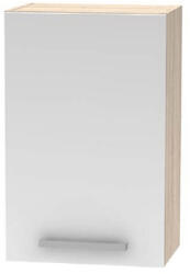 Tempo Felsőszekrény 45 1DV, Tölgy Sonoma/Fehér, Nova Plus NOPL-024-OH