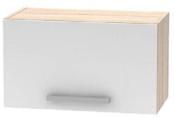 Tempo Felső Páraelszívó Szekrény 1DV, Tölgy Sonoma/Fehér, Nova Plus NOPL-011-OH