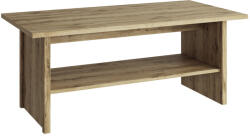 TEMPO KONDELA Dohányzóasztal 120, Navarra Tölgy, Dorsi - fizz