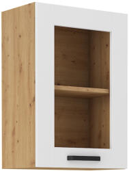 Tempo Felső Szekrény, Fehér/Artisan Tölgy, Lula 40 Gs-72 1F