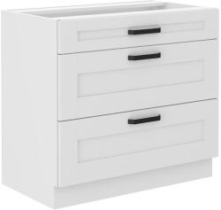 Tempo Alsó Szekrény, Fehér, Lula 80 D 3S BB