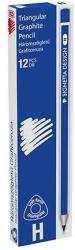 ICO Signetta ICO Háromszögletű Grafitceruza H - 12 db