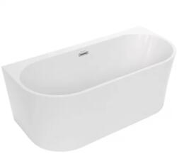 SPATIO Cada freestanding semirotunda Spatio Sola acril 160x75 cm, alb (CP-00330) - bagno