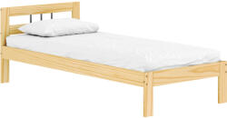 TEMPO KONDELA Ágy Ráccsal, Természetes, Fenyőfa, 90x200, Jona - fizz